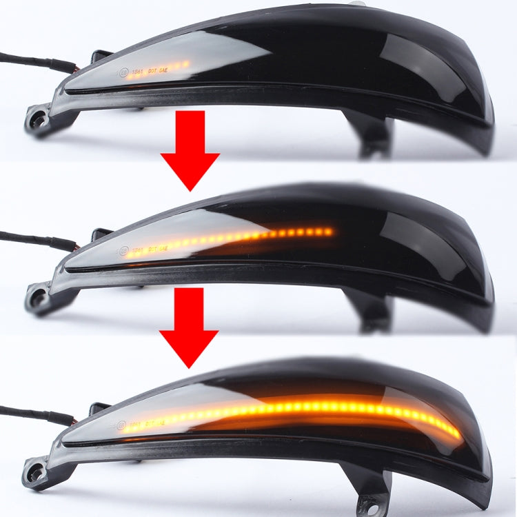 1 Pair For Honda Civic 2006-2011 Car Dynamic LED Turn Signal Light Rearview Mirror Flasher Water Blinker, For Honda Civic 2006-2011