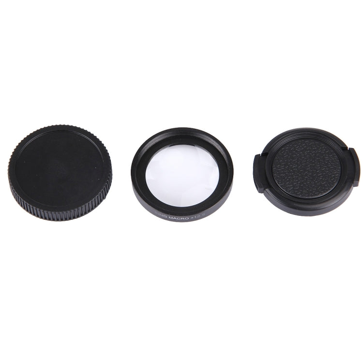 JUNESTAR Proffesional 37mm 12.5X Macro Lens Filter + Lens Protective Cap for GoPro & Xiaomi Xiaoyi Yi Sport Action Camera, 12.5X Macro Lens