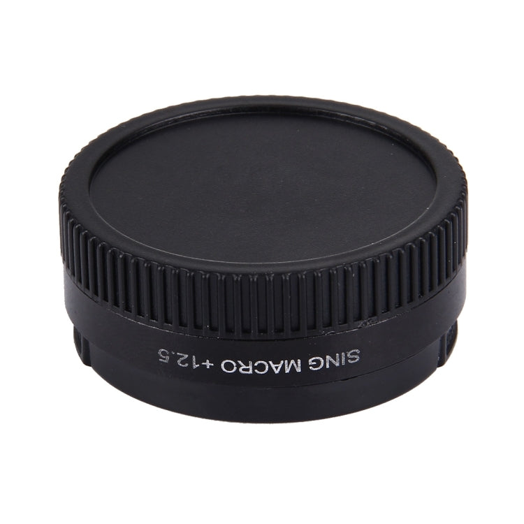 JUNESTAR Proffesional 37mm 12.5X Macro Lens Filter + Lens Protective Cap for GoPro & Xiaomi Xiaoyi Yi Sport Action Camera, 12.5X Macro Lens