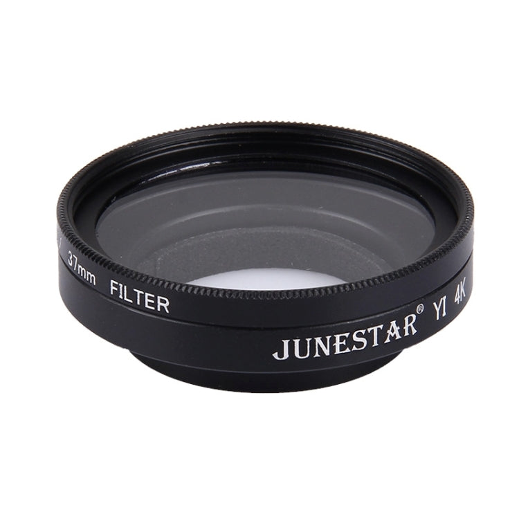 JUNESTAR for Xiaomi Xiaoyi Yi II 4K Sport Action Camera Proffesional 37mm UV Filter + Lens Protective Cap, UV Filter+Lens Cap
