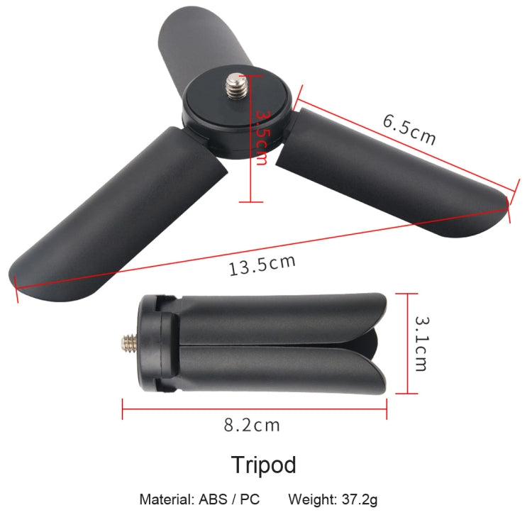 Mini Tripod Mount + Flashlight Extension Bracket for DJI OSMO Mobile 2, Tripod+Bracket For DJI OSMO Mobile 2