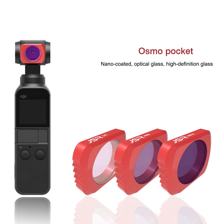 3 in 1 HD Slim CPL & CPL & ND8 & ND16 Lens Filter for DJI OSMO Pocket, CPL+ND8+ND16