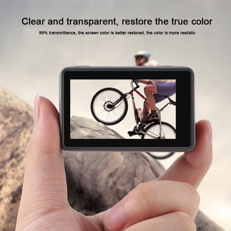For DJI Osmo Action 3-in-1 Lens Front and Back LCD Display HD Protective Film