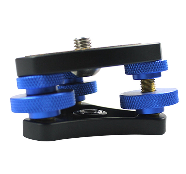 DLEV-3838 Precision Bubble Level Leveling Base Tripod Head Plate with 3/8 inch Screw & 3 Adjustment Dials for Tripod Mount, DLEV-3838