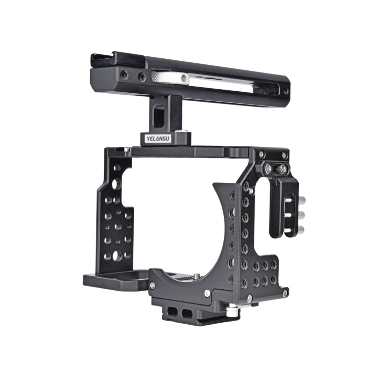YELANGU CA7 YLG0908A Handle Video Camera Cage Stabilizer for Sony A7K / A72 / A73 / A7S2 / A7R3 / A7R2 / A7X