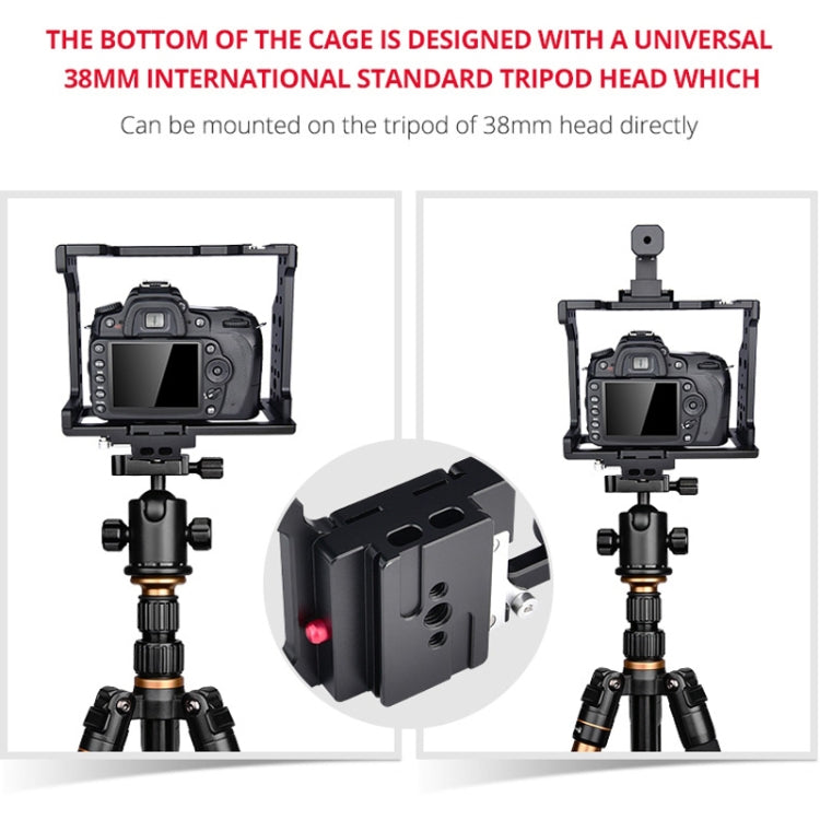 YELANGU C8 YLG0910 Handle Video Camera Cage Stabilizer