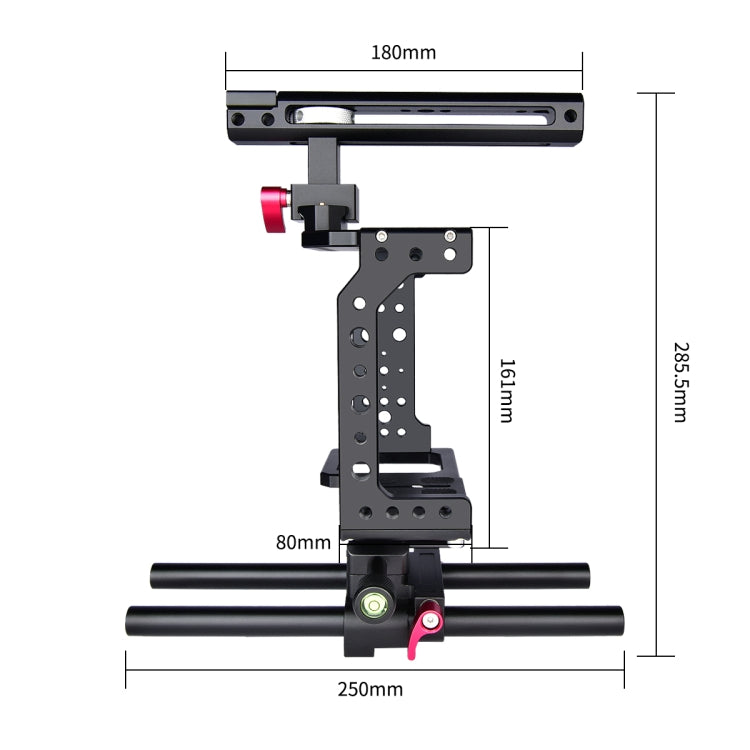 YELANGU C8 YLG0910 Handle Video Camera Cage Stabilizer