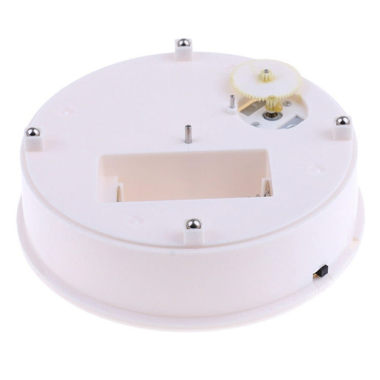 20cm 360 Degree Electric Rotating Turntable Display Stand Photography Video Shooting Props Turntable, Load 1.5kg, Powered by Battery & USB