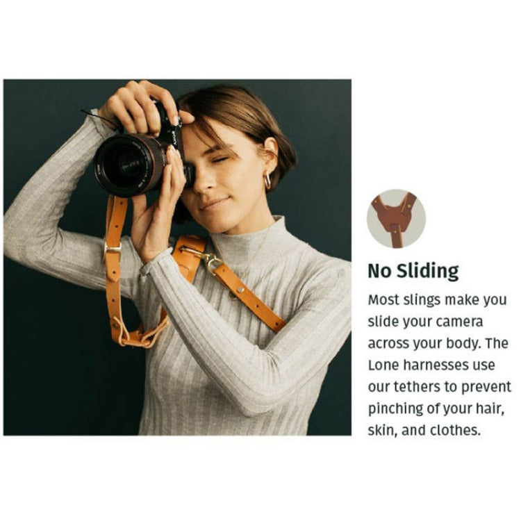 حزام كاميرا من الجلد سريع الفك ومضاد للانزلاق مع خطاف معدني لكاميرات SLR / DSLR (الكتف الأيسر)، الكتف الأيسر، الكتف الأيمن