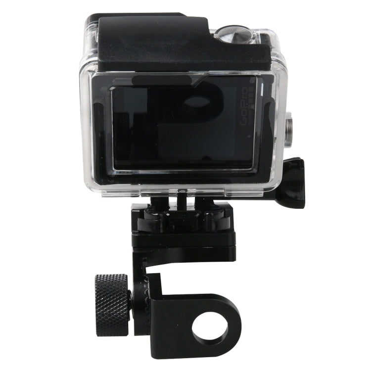 مرآة الرؤية الخلفية للدراجات النارية حامل دعامة من سبائك الألومنيوم CNC ثابت لكاميرات GoPro Hero12 Black / Hero11 /10 /9 /8 /7 /6 /5، وInsta360 Ace / Ace Pro، وDJI Osmo Action 4 وكاميرات الحركة الأخرى