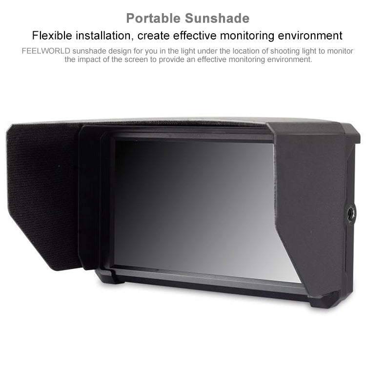 شاشة مراقبة ميدانية للكاميرا FEELWORLD F6 1920x1080 مقاس 5.5 بوصة IPS HDMI 4K، F6