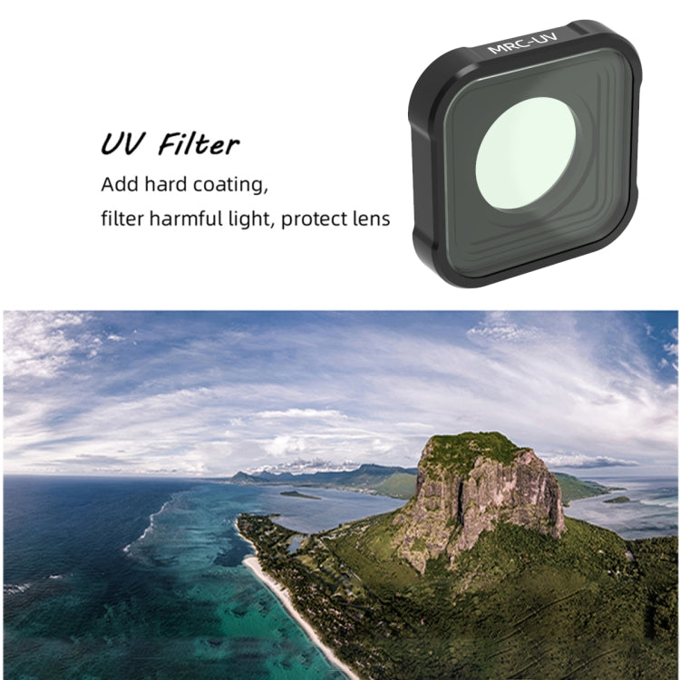 JSR KB Series MCUV Lens Filter for GoPro HERO13 Black /12 Black /11 Black /10 Black /9 Black, MCUV
