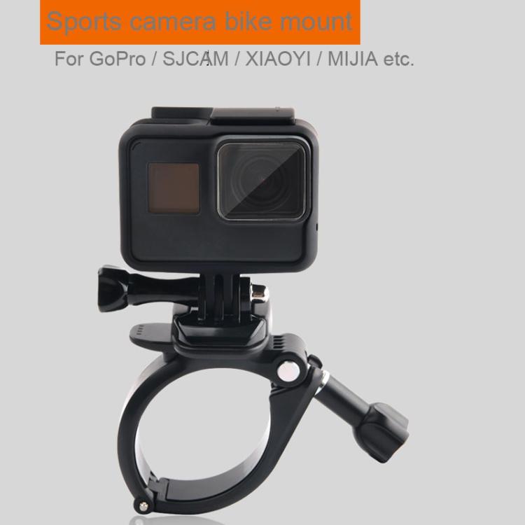 GP434 حامل تثبيت كبير الحجم لمقود الدراجة النارية لكاميرات GoPro وInsta360 وDJI وغيرها من كاميرات الحركة، GP434
