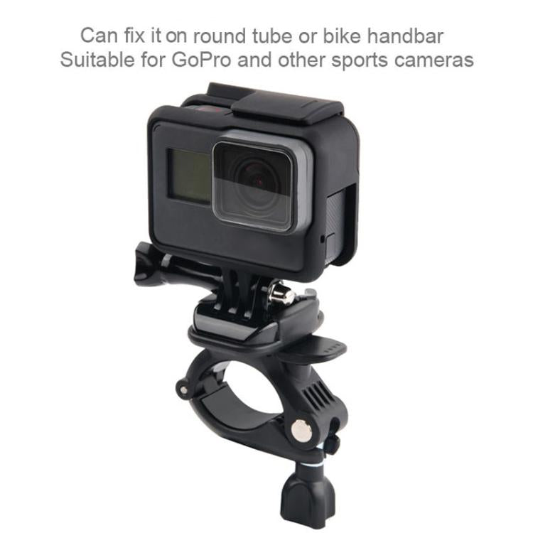 GP435 حامل تثبيت صغير الحجم لمقود الدراجة النارية لكاميرات GoPro وInsta360 وDJI وغيرها من كاميرات الحركة، GP435