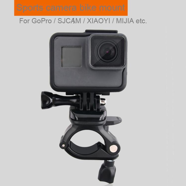 GP435 حامل تثبيت صغير الحجم لمقود الدراجة النارية لكاميرات GoPro وInsta360 وDJI وغيرها من كاميرات الحركة، GP435