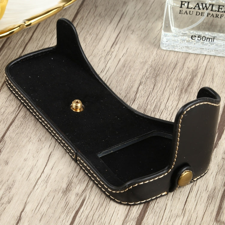 1/4 inch Thread PU Leather Camera Half Case Base for Canon EOS 77D / 800D, For Canon EOS 77D, For Canon EOS 77D
