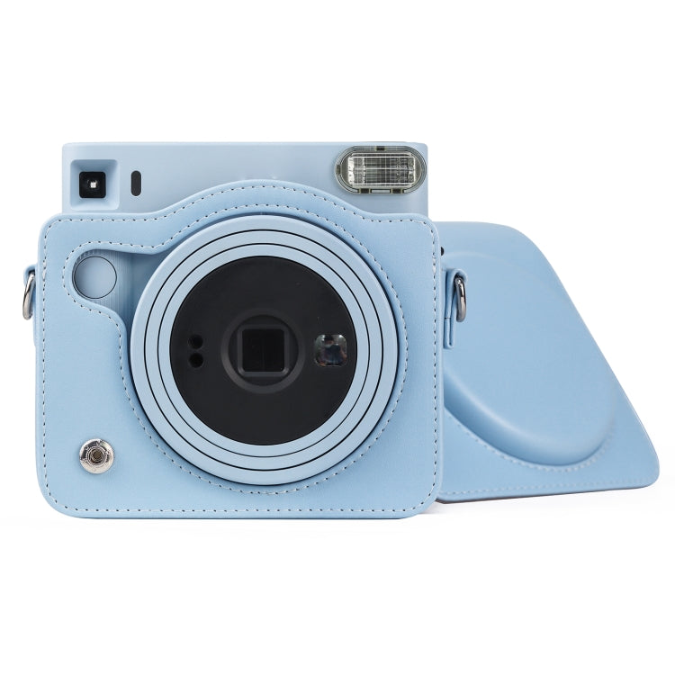 Full Body PU Leather Case Camera Bag with Strap for FUJIFILM instax Square SQ1