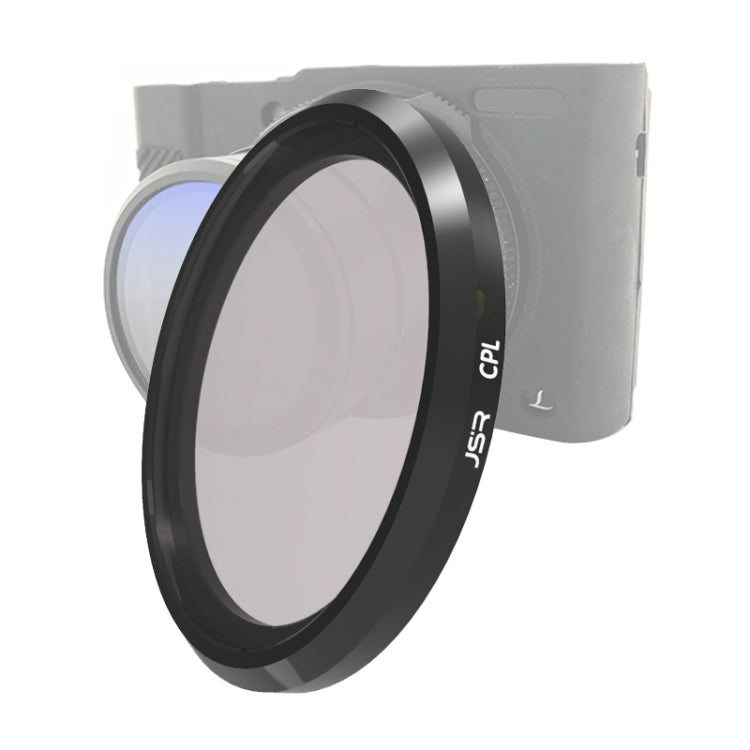 فلتر عدسة JSR CPL لكاميرا باناسونيك LUMIX LX10، فلتر CPL