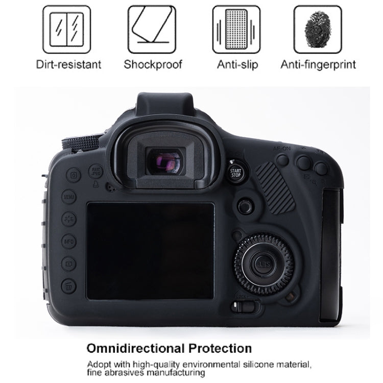 جراب حماية ناعم من السيليكون لكاميرا كانون EOS 7D، لكاميرا كانون EOS 7D