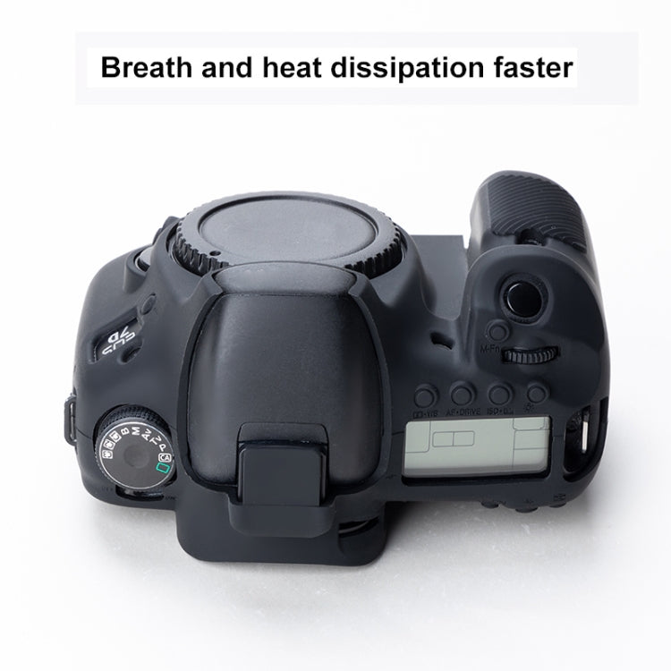 جراب حماية ناعم من السيليكون لكاميرا كانون EOS 7D، لكاميرا كانون EOS 7D