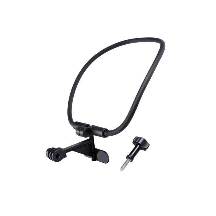 Hands Free Lazy Wearable Neck Camera Phone Holder with Phone Clamp, Extended Version, Neck Holder B