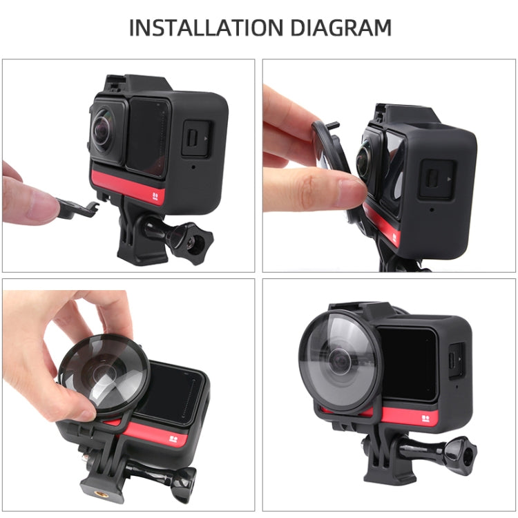 واقي عدسة لكاميرا Insta360 One RS Twin Edition، واقي عدسة