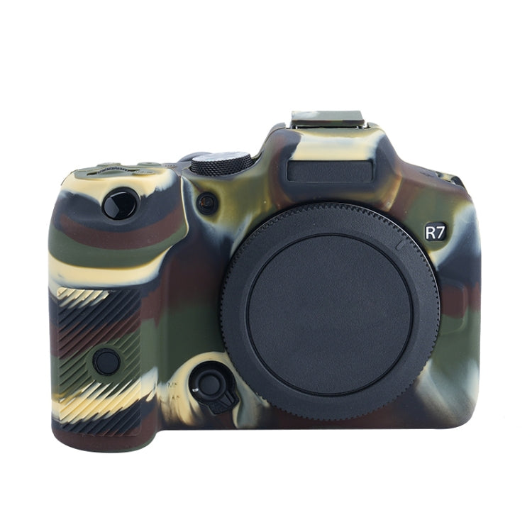 جراب حماية ناعم من السيليكون لكاميرا Canon EOS R7، لكاميرا Canon EOS R7