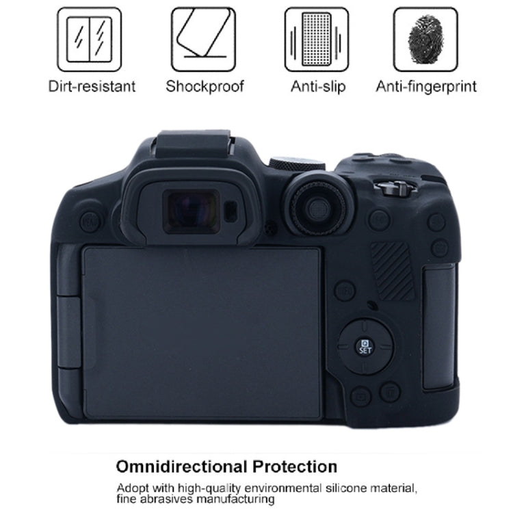 جراب حماية ناعم من السيليكون لكاميرا Canon EOS R7، لكاميرا Canon EOS R7
