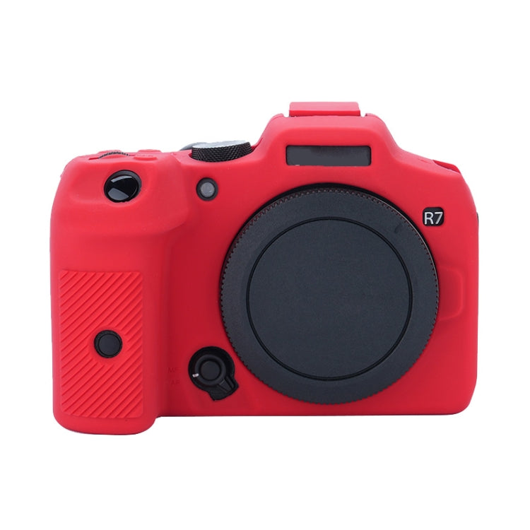 جراب حماية ناعم من السيليكون لكاميرا Canon EOS R7، لكاميرا Canon EOS R7