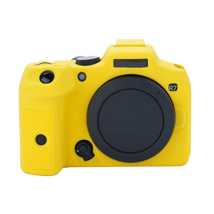 جراب حماية ناعم من السيليكون لكاميرا Canon EOS R7، لكاميرا Canon EOS R7