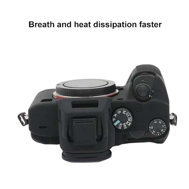 For Sony A7S III / A7S3 Soft Silicone Protective Case