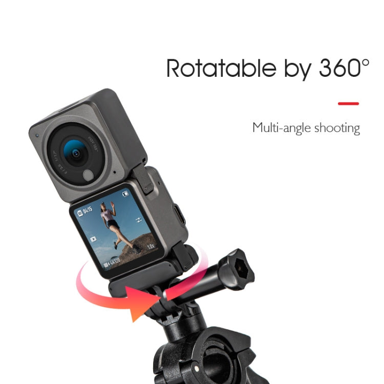 STARTRC Upgrade Bike Handlebar Fixed Mount Holder For DJI OSMO 360 / Action 3 / Action 2 / OSMO Action, Upgrade Bike Handlebar Holder