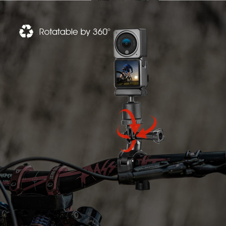 STARTRC Upgrade Bike Handlebar Fixed Mount Holder For DJI OSMO 360 / Action 3 / Action 2 / OSMO Action, Upgrade Bike Handlebar Holder