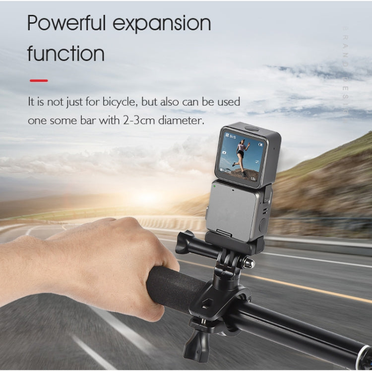 STARTRC Upgrade Bike Handlebar Fixed Mount Holder For DJI OSMO 360 / Action 3 / Action 2 / OSMO Action, Upgrade Bike Handlebar Holder