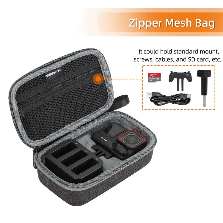 For Insta360 Ace / Ace Pro 1 / Ace Pro 2 Sunnylife Portable Carrying Case Handbag Mini Travel Case Organizer Protective Bag, For Insta360 Ace / Ace Pro 1 / Ace Pro 2