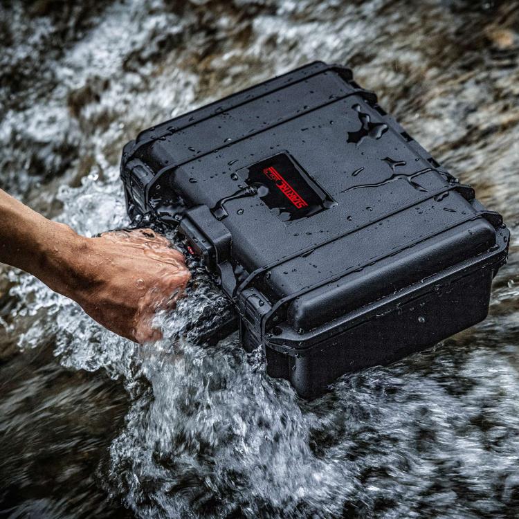 For Insta360 X5 / X4 STARTRC Combination Lock Waterproof PP Dual-layer Suitcase Storage Box, For Insta360 X5 / X4