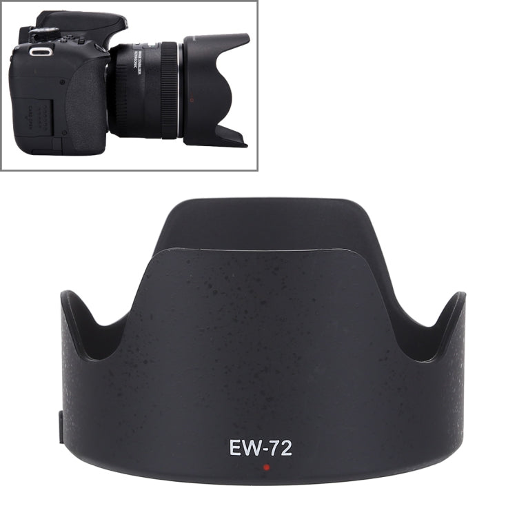 غطاء عدسة EW-72 لعدسات Canon EF 28mm f/1.8 USM وEF 28-105mm f/3.5-4.5 USM وEF 28-105mm f/3.5-4.5 II USM، EW-72