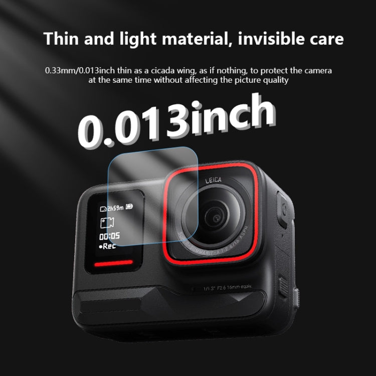 For Insta360 Ace Pro 2 STARTRC 2 Sets 3 in 1 Rear & Front Screen + Lens Tempered Glass Film, For Insta360 Ace Pro 2