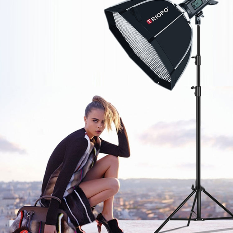 TRIOPO S90 Diameter 90cm Honeycomb Grid Octagon Softbox Reflector Diffuser for Studio Speedlite Flash Softbox