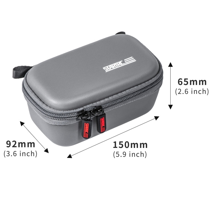 For Insta360 X4 STARTRC Camera Carry Case with Carabiner & Strap, For Insta360 X5 / X4