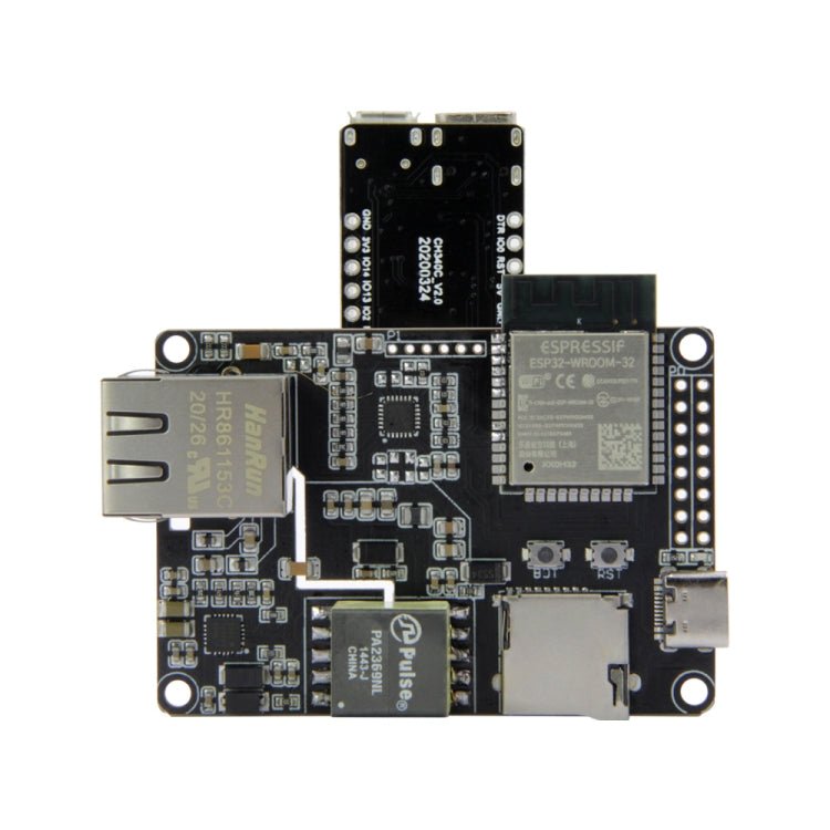 لوحة تمديد تنزيل وحدة TTGO T-Internet-POE ESP3، لوحة التنزيل