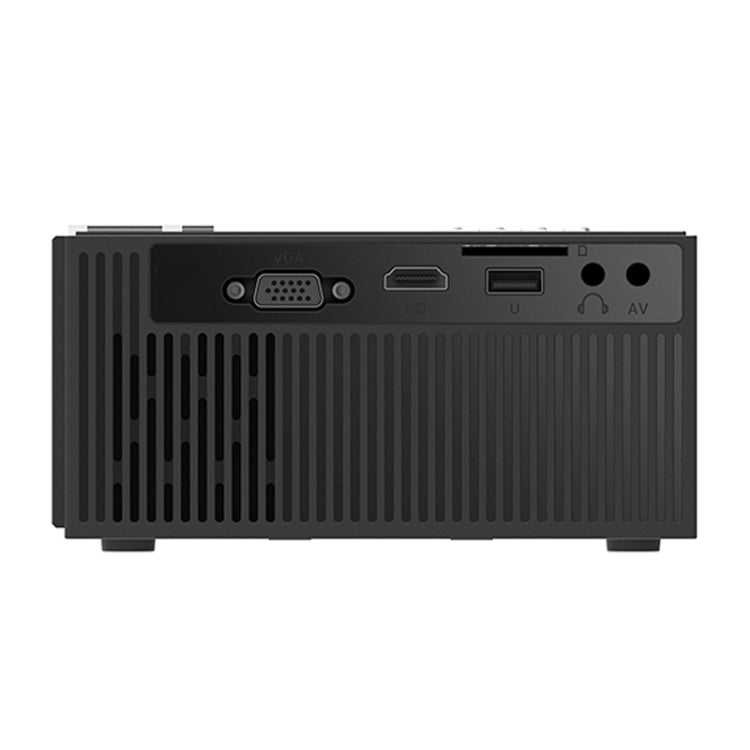 جهاز عرض ذكي Cheerlux C7، 1800 لومن، 800 × 480، 720 بكسل، 1080 بكسل، عالي الدقة، يدعم HDMI / USB / VGA / AV / SD، C7