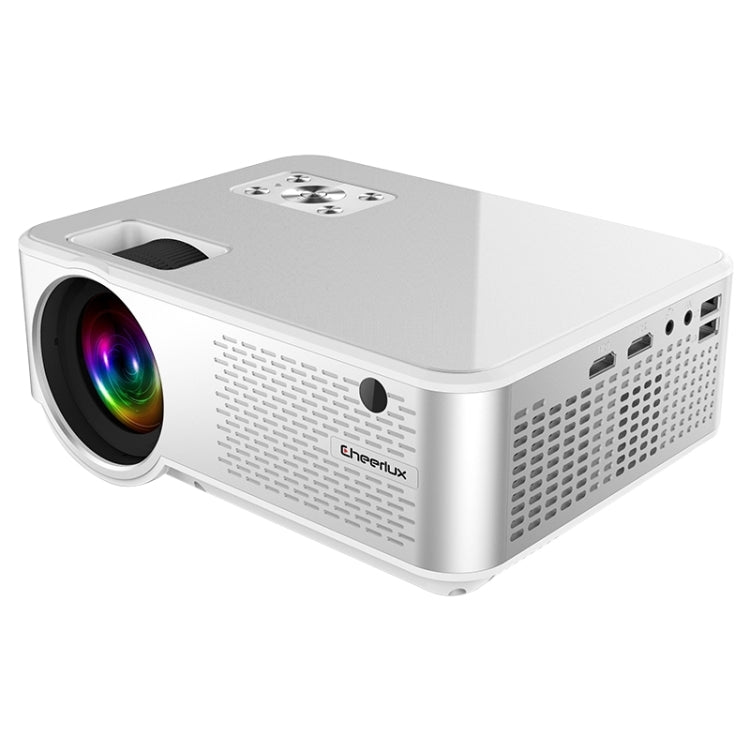 Cheerlux C9 2800 Lumens 1920x1080P HD Same Screen Smart Projector, Support HDMI x 2 / USB x 2 / VGA / AV