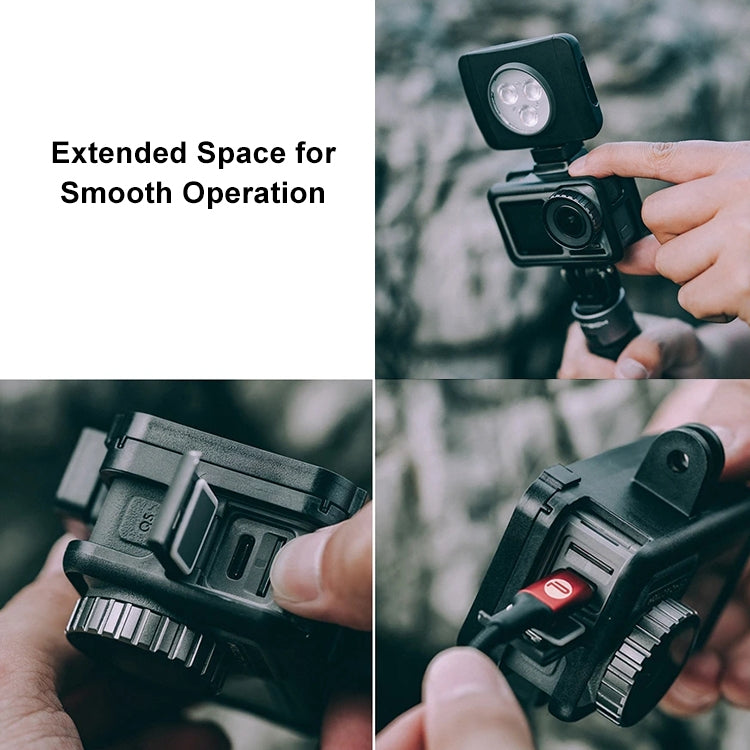 ملحق قفص أرنب للكاميرا الرياضية PGYTECH P-11B-010 لكاميرا DJI Osmo Action