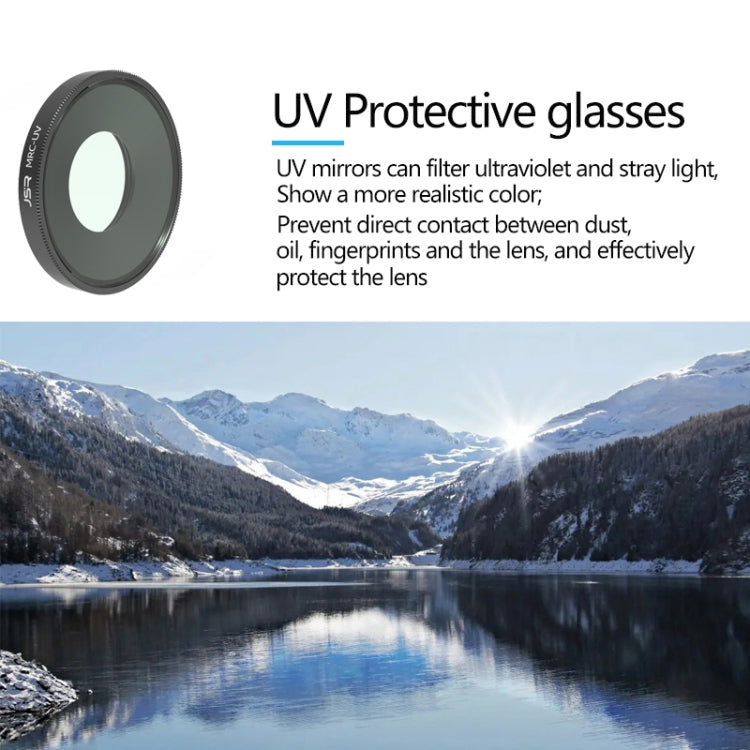 JSR MCUV Lens Filter For DJI Osmo Action 3, MCUV