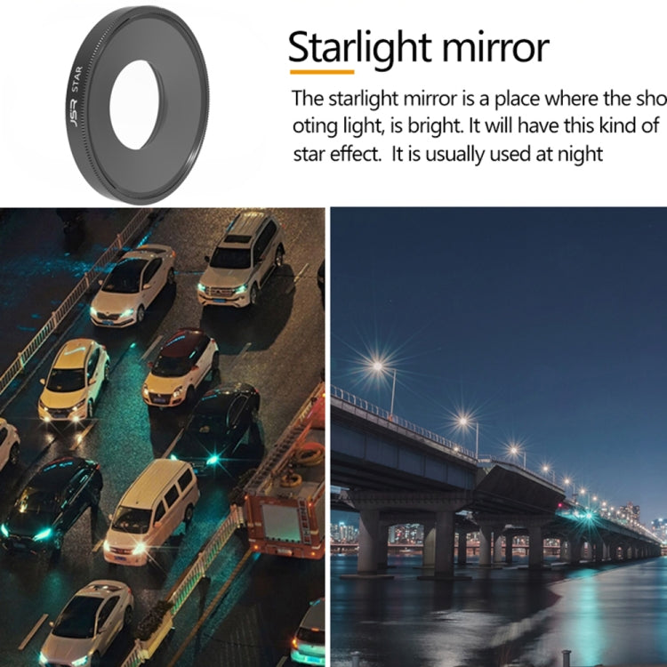 JSR Starlight Lens Filter For DJI Osmo Action 3, Starlight