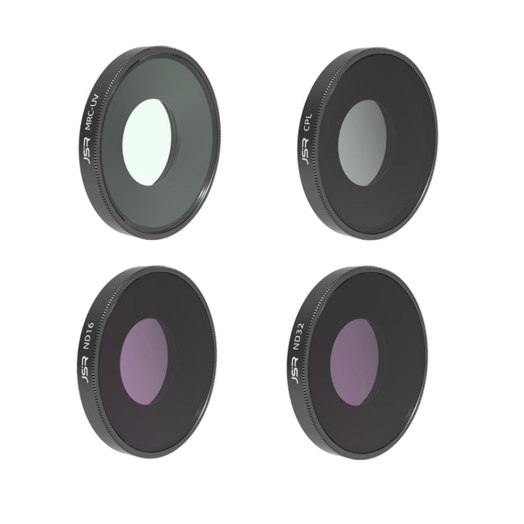 فلتر عدسة JSR 4 في 1 UV CPL ND16 ND32 لـ DJI Osmo Action 3، 4 في 1