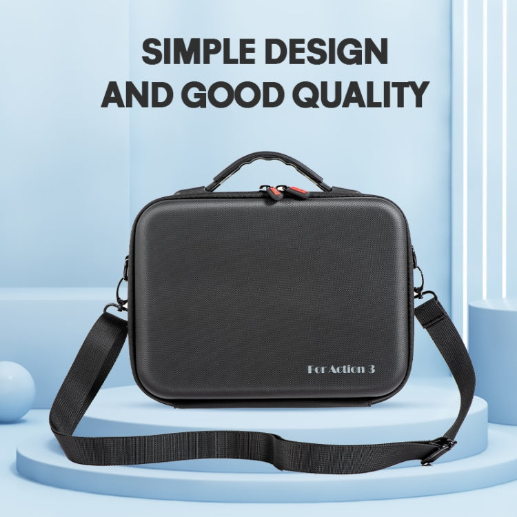 For DJI Osmo Action 3 STARTRC Camera and Accessories Storage Case Bag, For DJI Osmo Action 3 Camera and Accessories