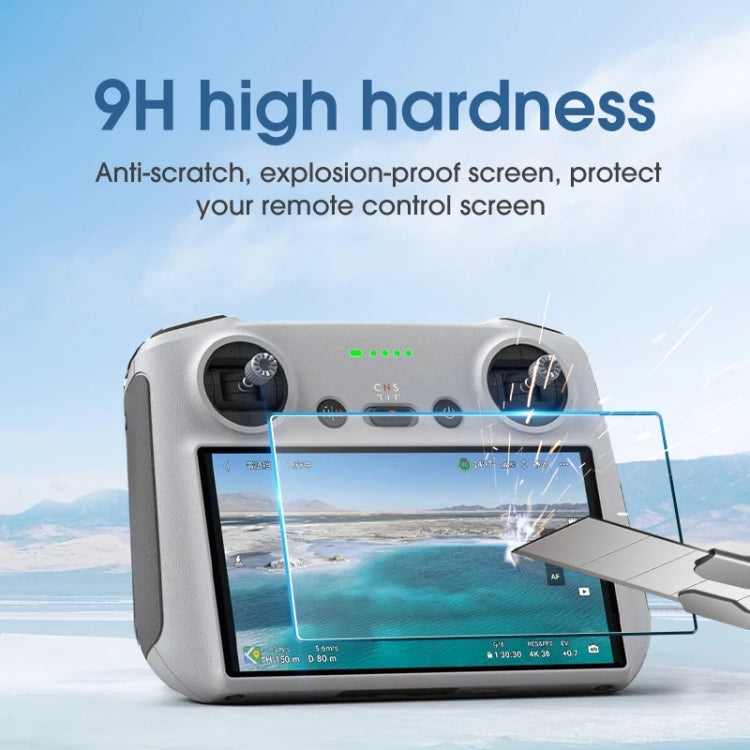 غشاء شاشة زجاجي مقوى مقاوم للانفجار لجهاز التحكم عن بعد DJI Mini 3 Pro، لجهاز التحكم عن بعد DJI Mini 3 Pro