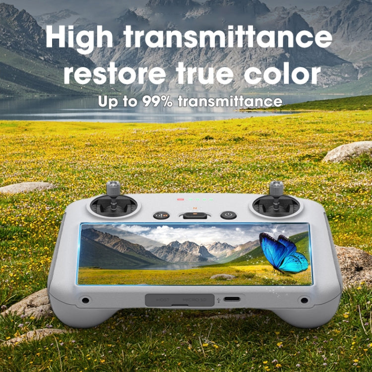 غشاء شاشة زجاجي مقوى مقاوم للانفجار لجهاز التحكم عن بعد DJI Mini 3 Pro، لجهاز التحكم عن بعد DJI Mini 3 Pro
